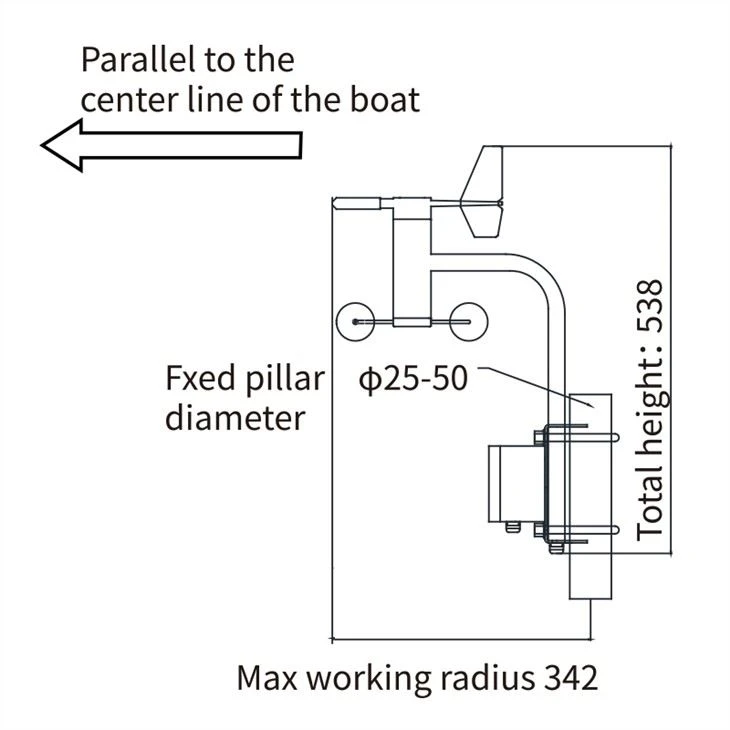Marine Wind Vane and Anemometer image1